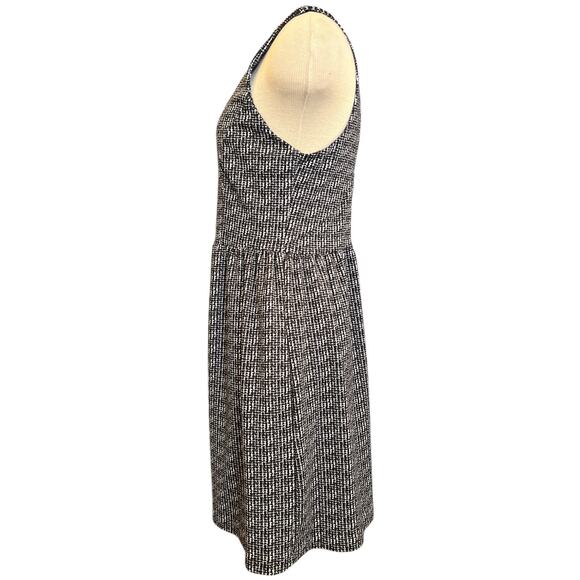 Silence & Noise Urban Outfitters Jumper Dress Pockets Sz 1 Black White Academia - Picture 2 of 8